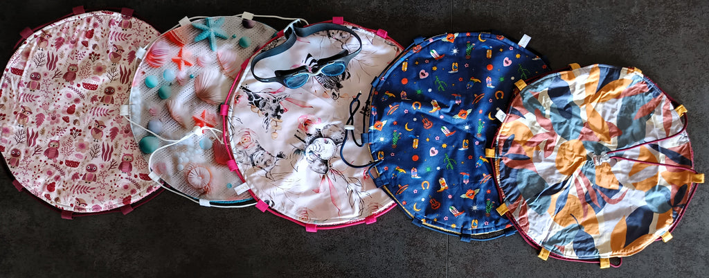 Le tapis pieds secs pour sport aquatique
