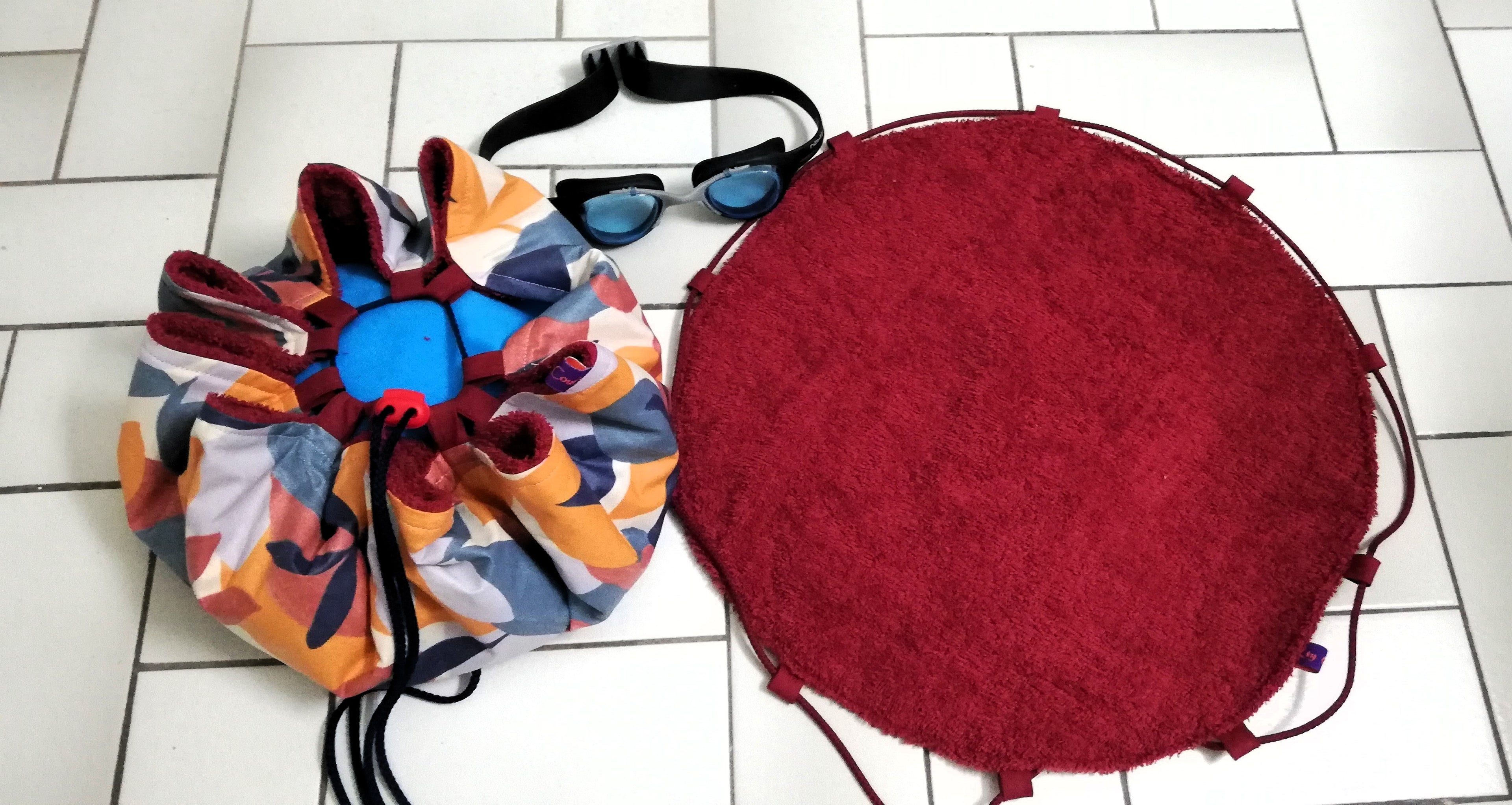 Le tapis pieds secs pour sport aquatique