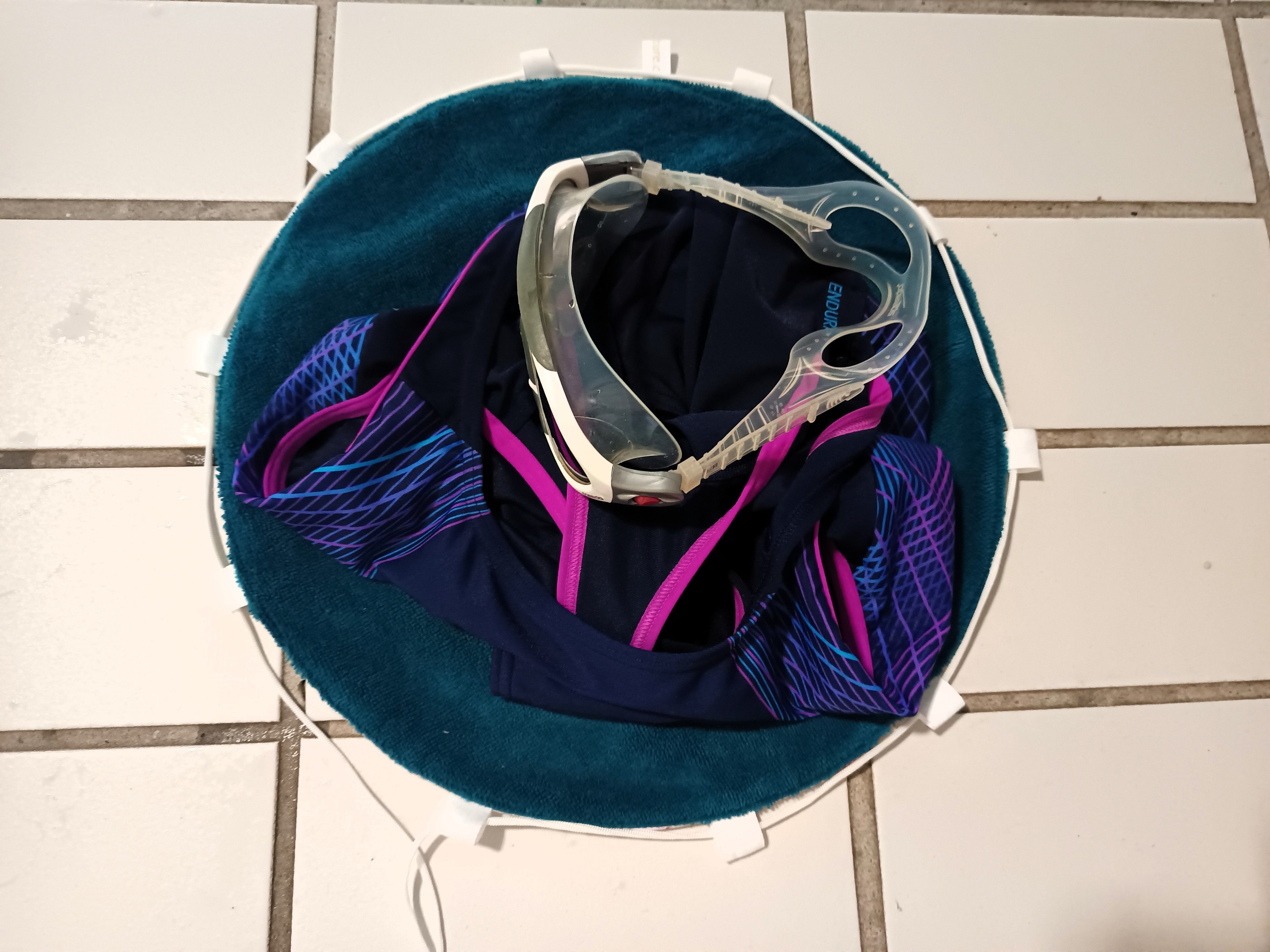 Le tapis pieds secs pour sport aquatique
