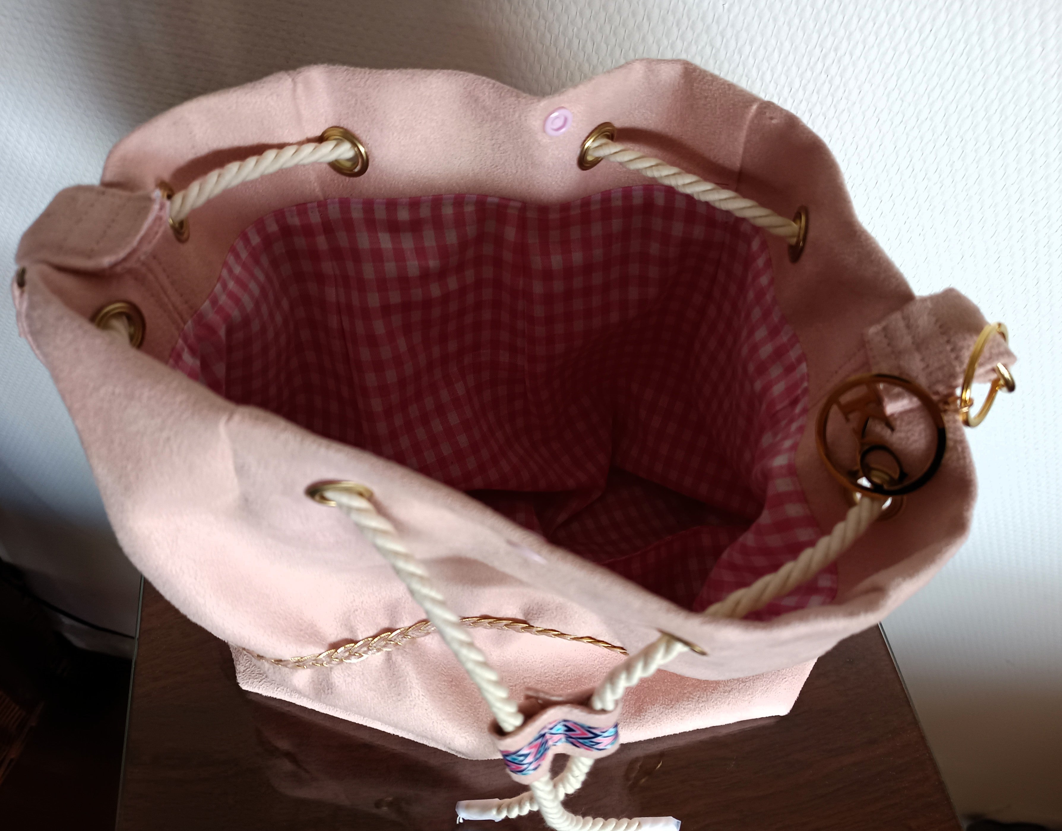 sac * seau* rose