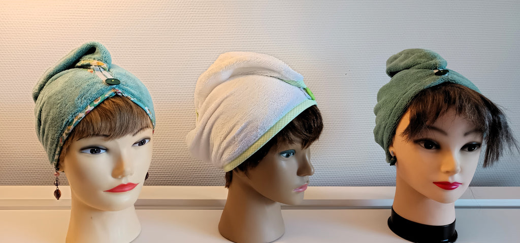 serviette à cheveux