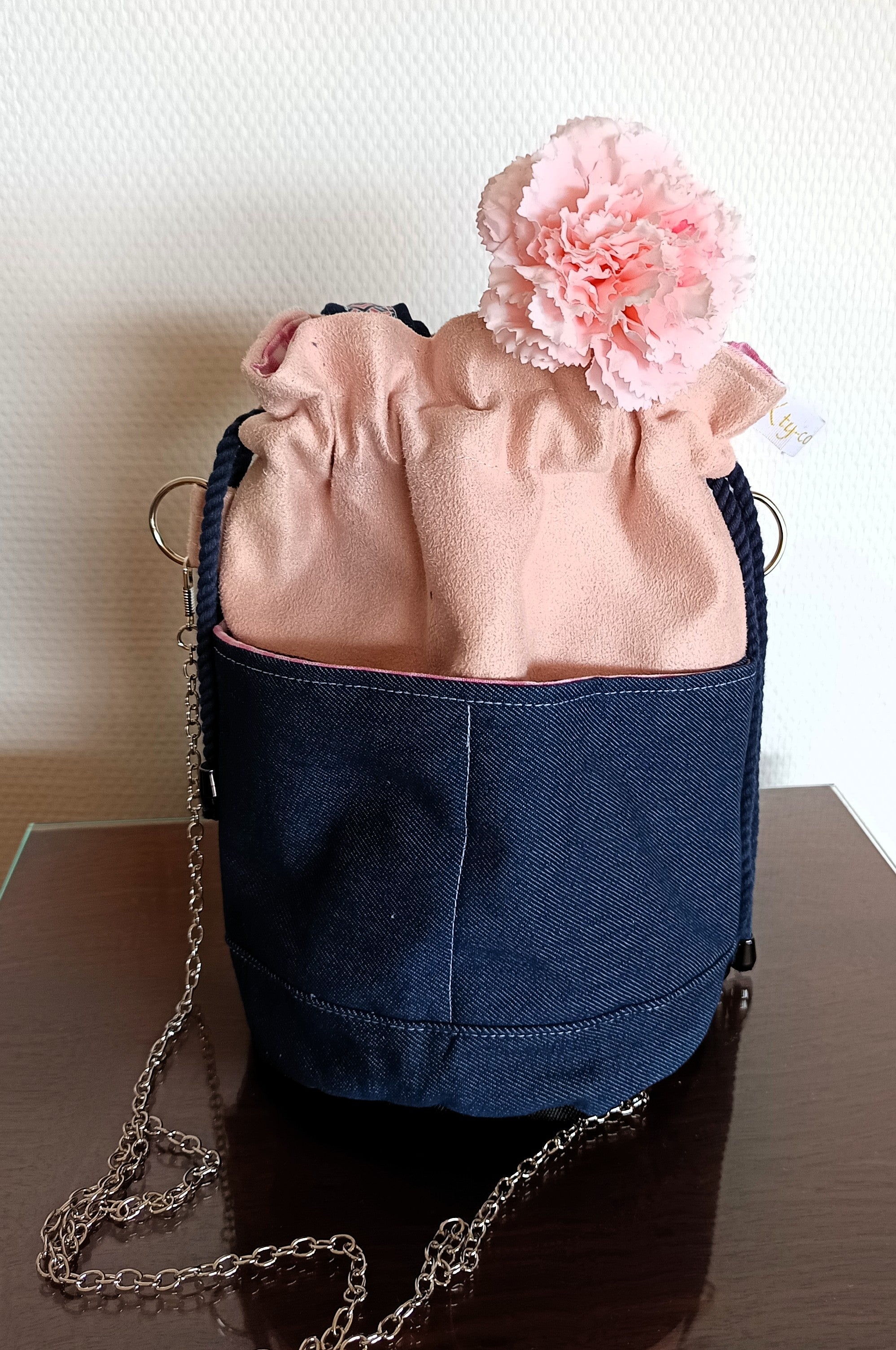sac * seau* rose
